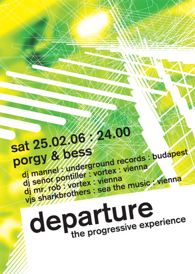departure 08 flyer design
