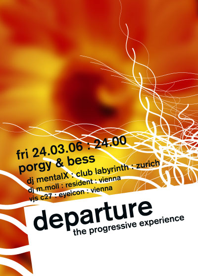 flyer design departure