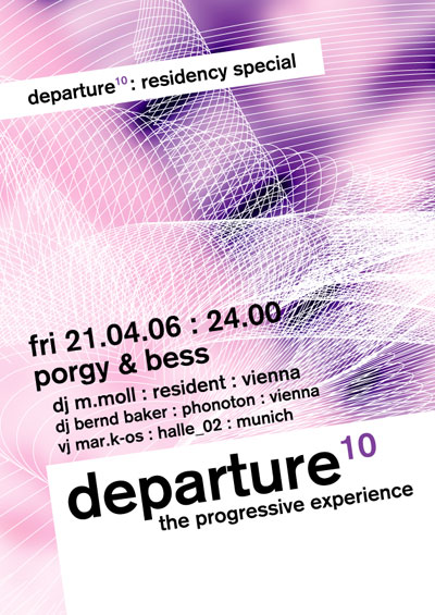 departure 10 flyer design