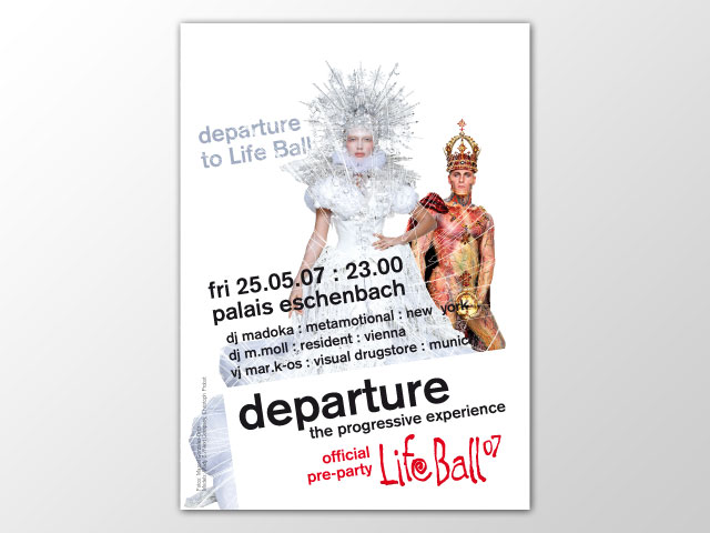 departure 20 flyer design