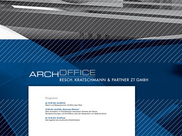 Einladung Architekten ArchOffice