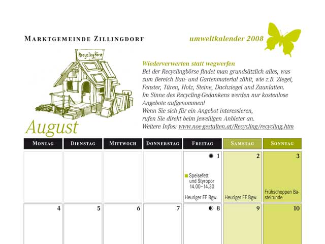 umweltkalender zillingdorf 2008