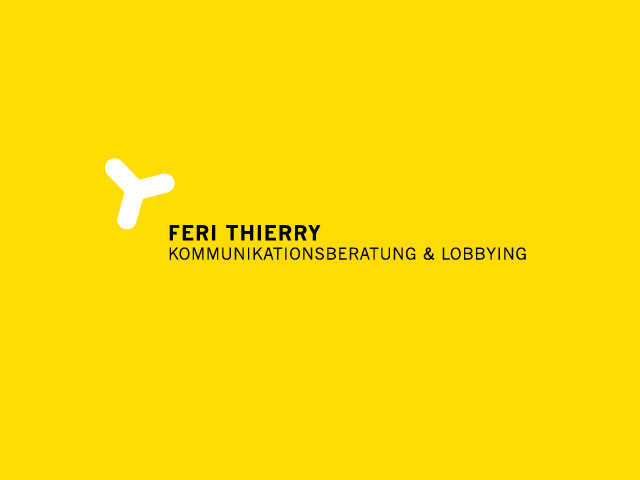 corporate design logogestaltung feri thierry kommunikationsberatung und lobbying