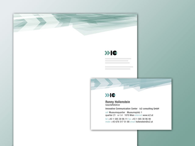 ic2 corporate design geschäftsdrucksorten